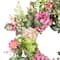 26" Artificial Hydrangea & Dogwood Floral Spring Wreath
